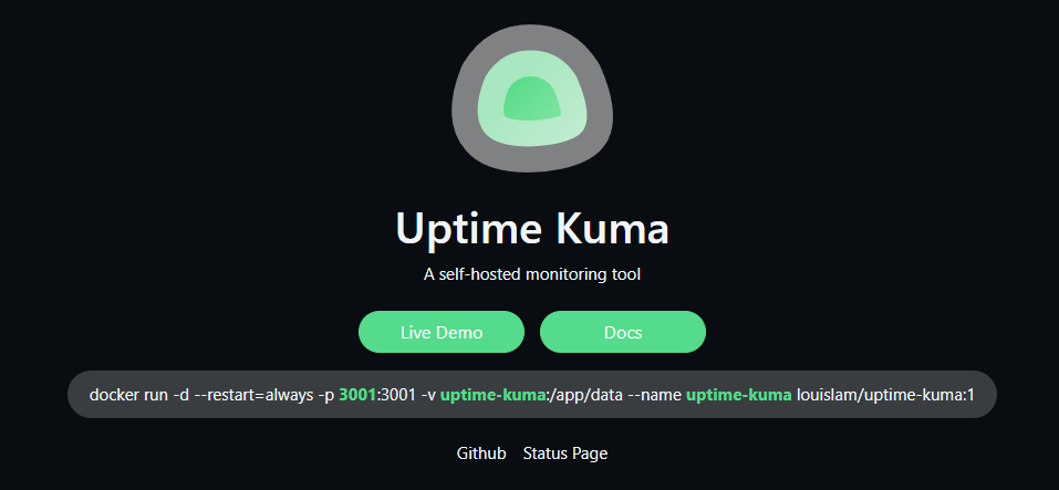 UpTime Kuma